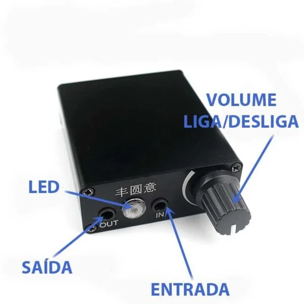 Amplificador de fones de ouvido com max4410 pronto para uso 2