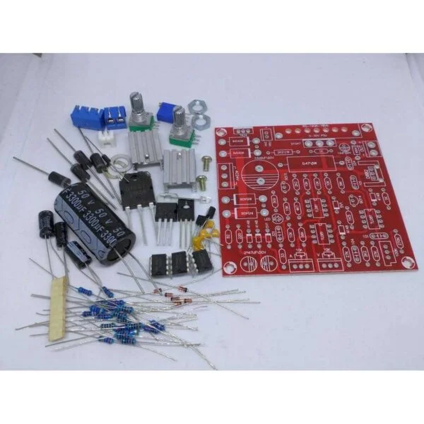 Comprar fonte ajustável tensão corrente kit montar fonte ajustável tensão corrente com voltímeto e amperímetro