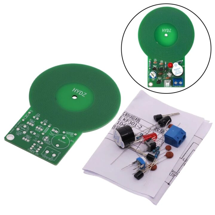 Detector de metal simples kit para montar detector de metal simples com transistor