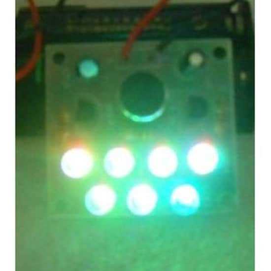 Comprar led verde pisca ritmo musica kit para montar eletrônica com led verde pisca ritmo musica