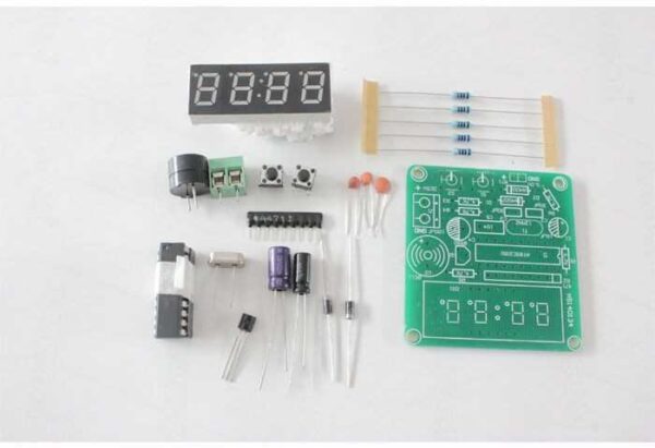 Kit para montar relógio digital com display 7 seg kit para montar 8051 4 bit