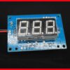 Kit para montar voltímetro display digital com ATMEGA8L