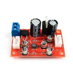 Modulo Placa De Pre Amplificador Com Ci Ad828 Fonte Simples 5