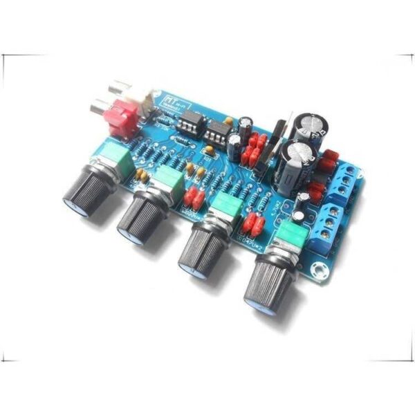 Ne5532 kit montar pre amplificador controle tons volume 4