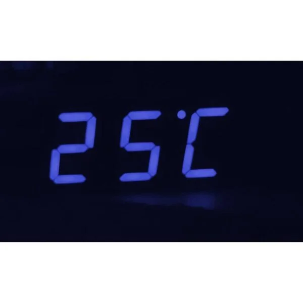 Relógio digital display led azul 1 polegada 8051 para montar