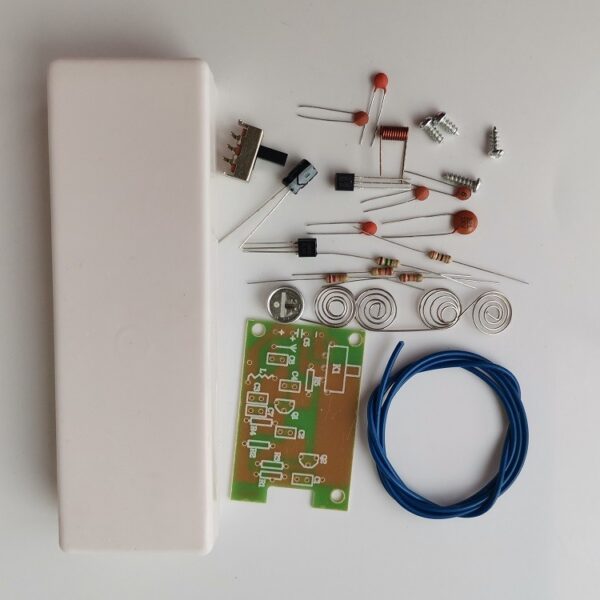 Kit de eletronica didatico para montar transmissor de fm com transistor s9018 2