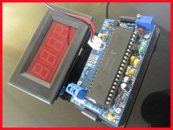 Kit para montar amperímetro display digital com ci icl7107
