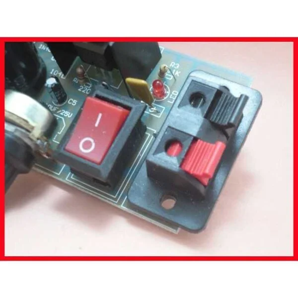 Lm317 kit montar fonte regulador lm317t transistor 2n5551