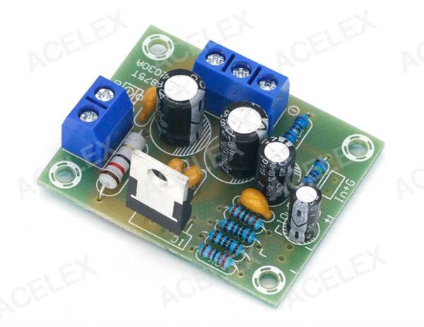 Lm1875 kit para montar amplificador com ci lm1875t até 30 watts