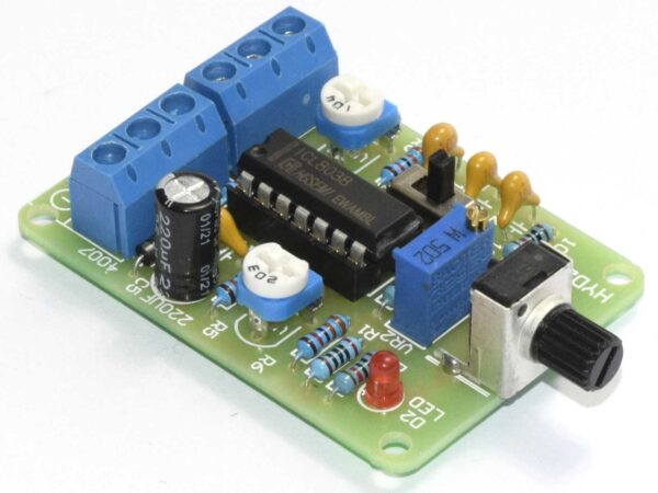 Gerador de funcoes sinal kit para montar ci icl8038 2