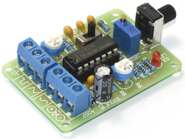 Gerador de funcoes sinal kit para montar ci icl8038 4