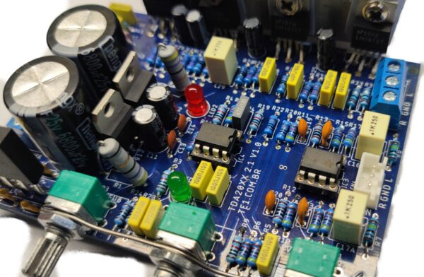 Kit montar amplificador 21 tda2030 ne5532 subwoofer estereo 8