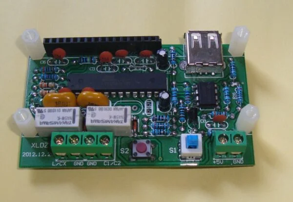 Lc meter kit montar medidor bobina capacitor com atmega8 4