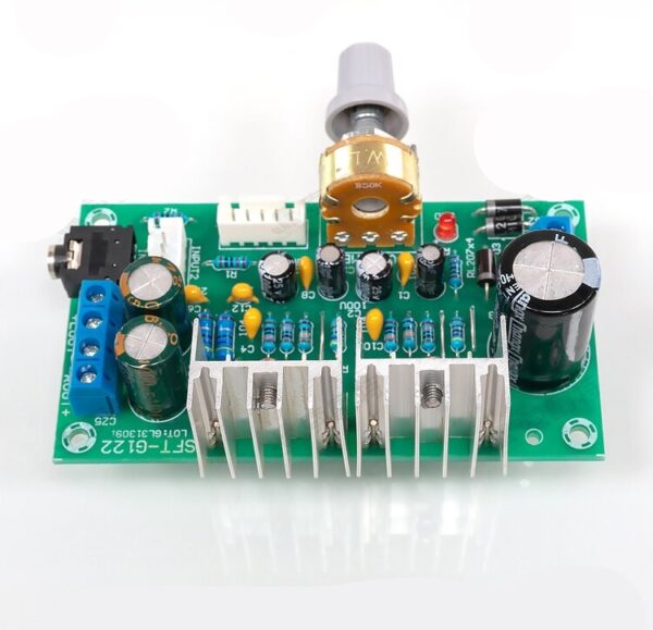 Tda2030 placa montada amplificador estereo tda2030a volume