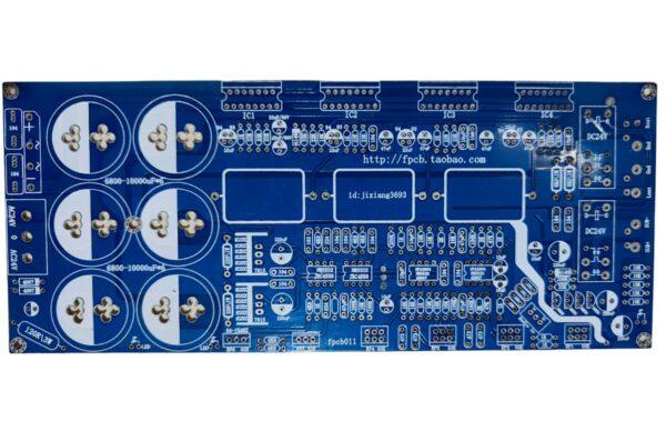 Placa de montagem para amplificador 21 com ci tda7294 tda7293 tda7295 ou tda7296