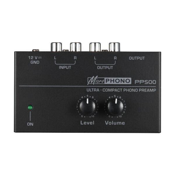 Pp500 pre amplificador phono para toca discos riaa disco vinil