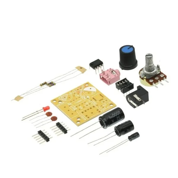 10x kit lm386 kit montar amplificador áudio ci lm386n