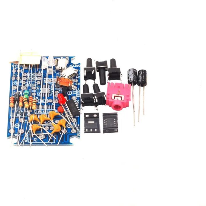 relógio digital despertador Kits para montar GS1299 Módulo de Rádio FM Estéreo DIY para montar digital