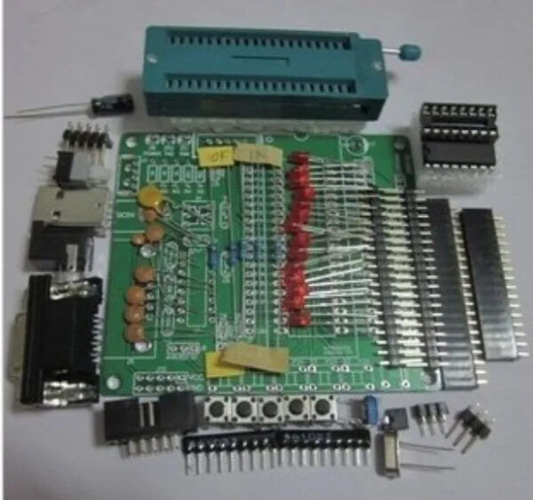 Placa desenvolvimento microcontrolador 8051 at89s avr 4