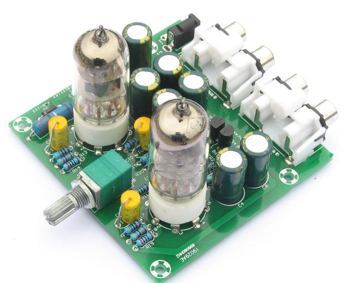 Manual de kit para montar pre amplificador de audio valvulado 6j1 2