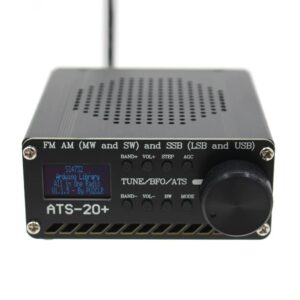 ATS-20+ plus 1024 rádio AM FM OC SSB si4735 si4732 ats-20 atualizado