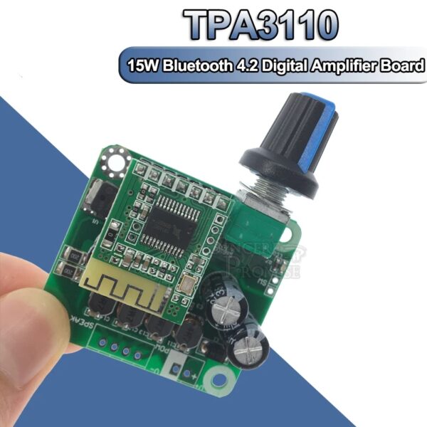 Bluetooth 5. 0 ci tpa3110 15+15 w placa amplificador digital