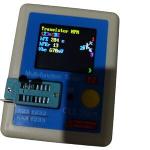 LCR-T7 medidor Transistor Tester ESR LCR meter atualizado