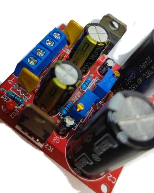 Fonte de alimentacao simetrica ajustavel com lm317 e lm337 2