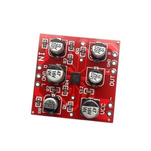 Pré-amplificador hifi com ci OPA1612 módulo fonte simples