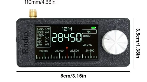 Si4732 mini ats rádio toda banda fm am oc ssb atualizado - image 9